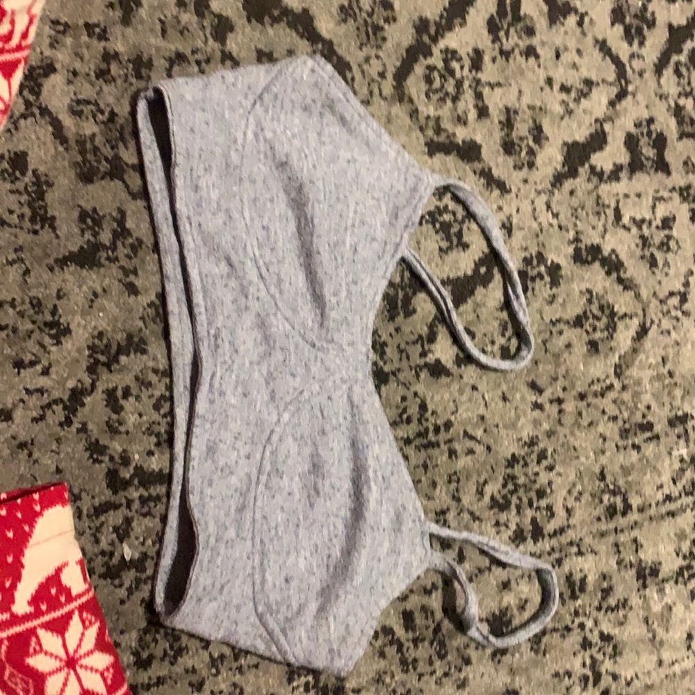 New zara grey top